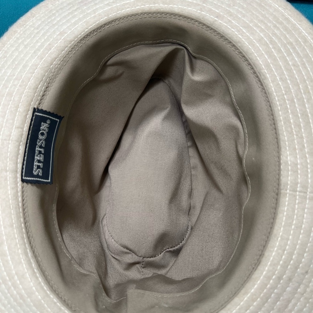 1950’s Stetson Felt and Hide Vintage Fedora Size 7 Original Box and Brochure - Picture 4 of 10